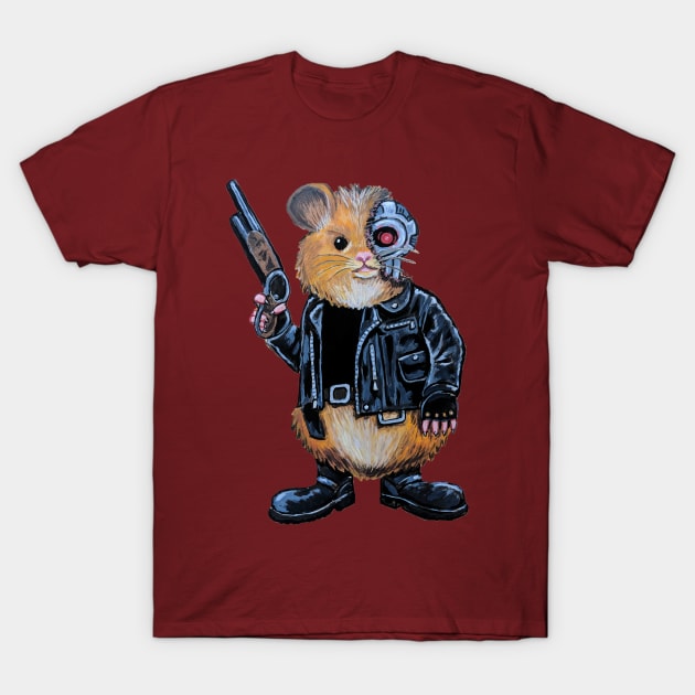 Hamsterminator T-Shirt by eliwolff